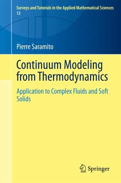 Continuum Modeling from Thermodynamics - Saramito, Pierre