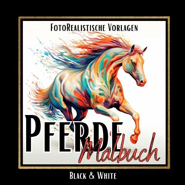 Malbuch Pferde Malbuch Pferde