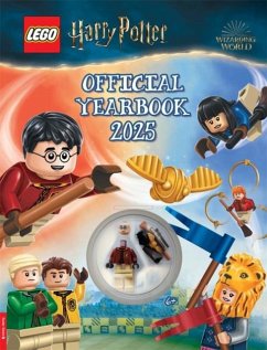 Cover LEGO® Harry Potter(TM): Official Yearbook 2025 (with Harry Potter minifigure, broomstick and Golden Snitch(TM))