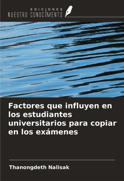 Factores que influyen en los estudiantes universitarios para copiar en los exámenes Cover Factores que influyen en los estudiantes universitarios para copiar en los exámenes