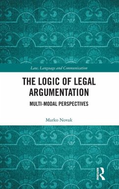 The Logic of Legal Argumentation - Novak, Marko