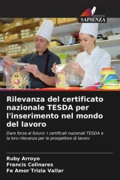 Rilevanza del certificato nazionale TESDA per l'inserimento nel mondo del lavoro - Arroyo, Ruby;Colinares, Francis;Vallar, Fe Amor Trizia