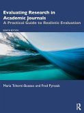 Evaluating Research in Academic Journals