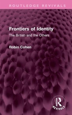 Frontiers of Identity - Cohen, Robin