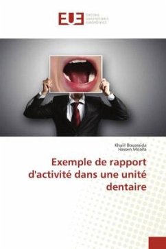 Exemple de rapport d'activité dans une unité dentaire - Bouassida, Khalil;Moalla, Hassen