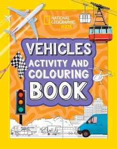 Vehicles Activity and Colouring Book - National Geographic Kids