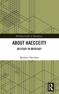 About Haecceity - Davidson, Matthew