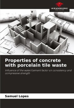Cover Properties of concrete with porcelain tile waste