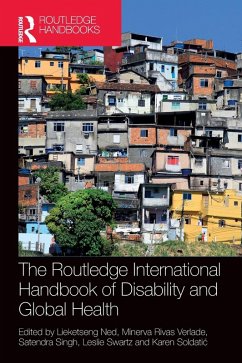Cover The Routledge International Handbook of Disability and Global Health