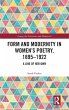 Form and Modernity in Women's Poetry,... - Bild 1