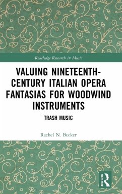Valuing Nineteenth-Century Italian Opera Fantasias for Woodwind Instruments - Becker, Rachel N