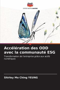 Accélération des ODD avec la communauté ESG - Yeung, Shirley Mo Ching