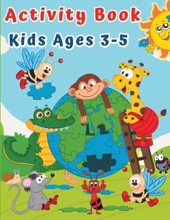 Activity Book for Kids Ages 3-5 - Designs, Estelle