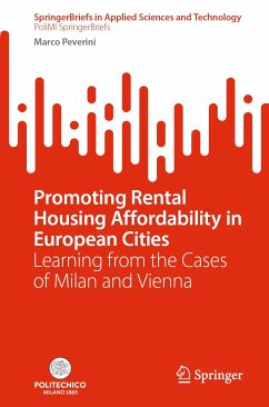 Promoting Rental Housing Affordability in European Cities (eBook, PDF) - Peverini, Marco