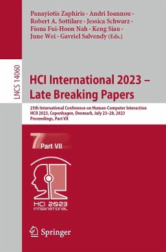 Cover HCI International 2023 - Late Breaking Papers (eBook, PDF)