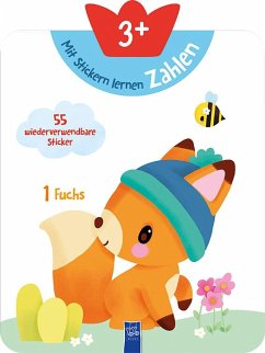 Cover Mit Stickern lernen 3+ (Zahlen)