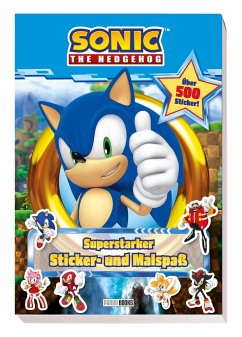 Sonic The Hedgehog: Superstarker Sticker - und Malspaß - Panini