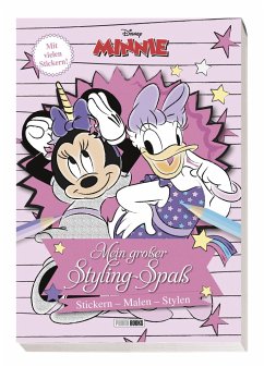 Disney Minnie: Mein großer Styling-Spaß: Stickern, Malen, Stylen - Disney;Panini
