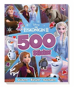 Disney Die Eiskönigin 2: 500 Sticker - Stickern - Rätseln - Ausmalen - Panini