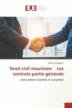 Droit civil mauricien Les contrats-partie générale - Georgijevic, Goran