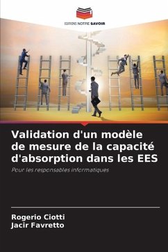 Validation d'un modèle de mesure de la capacité d'absorption dans les EES - Ciotti, Rogerio;Favretto, Jacir