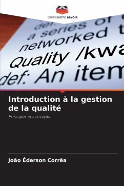 Introduction à la gestion de la qualité - Corrêa, João Éderson