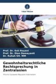 Gewohnheitsrechtliche Rechtsprechung in Zentralasien