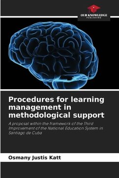 Procedures for learning management in methodological support - Justis Katt, Osmany