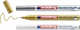 edding 780 Glanzlackmarker 3er Set metallic