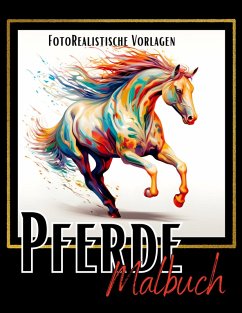 Cover Malbuch Pferde 