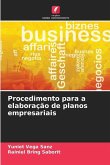 Procedimento para a elaboração de planos empresariais