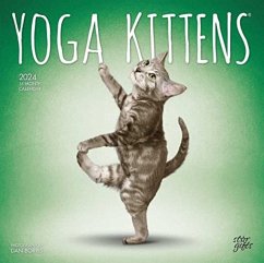 YOGA KITTENS 2024 SQUARE STKR STARGIFTS