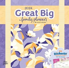 Cover GREAT BIG FAMILY PLANNER 2024 SQUARE MAT