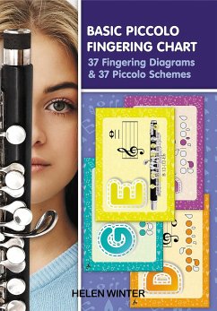 Basic Piccolo Fingering Chart: 37 Fingering Diagrams & 37 Piccolo Schemes (eBook, ePUB) - Winter, Helen