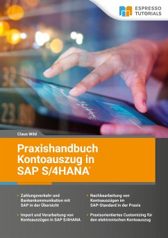 Praxishandbuch Kontoauszug in SAP S/4HANA (eBook, ePUB) - Wild, Claus