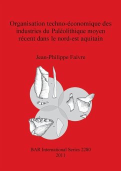 Cover Organisation techno-économique des industries du Paléolithique moyen récent dans le nord-est aquitain