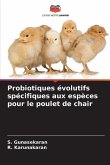 Probiotiques évolutifs spécifiques aux espèces pour le poulet de chair