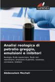 Analisi reologica di petrolio greggio, emulsioni e inibitori