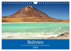 Bolivien - Eine Wanderreise (Wandkalender 2024 DIN A4 quer), CALVENDO Monatskalender - Calvendo;Daum, Thomas