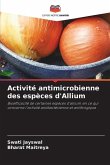 Activité antimicrobienne des espèces d'Allium