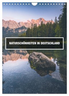 Naturschönheiten in Deutschland (Wandkalender 2024 DIN A4 hoch), CALVENDO Monatskalender
