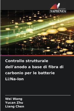 Controllo strutturale dell'anodo a base di fibra di carbonio per le batterie Li/Na-Ion - Wang, Wei;Zhu, Yucan;Chen, Liang