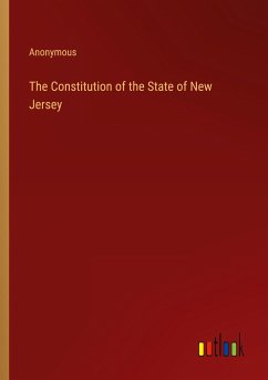 The Constitution of the State of New Jersey