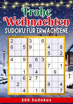 Frohe Weihnachten - Sudoku Rätselbuch - Verlag, Isamrätsel