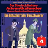 Die Botschaft der Verschwörer (Der Sherlock Holmes-Adventkalender: Das römische Konklave, Folge 4) (MP3-Download)
