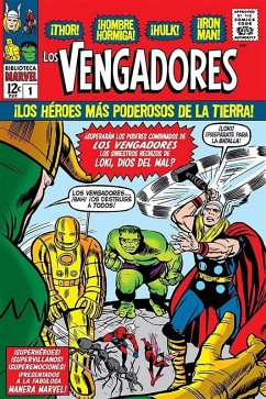 Cover Biblioteca Marvel Los Vengadores 1 (eBook, ePUB)