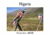 Nigeria (Wandkalender 2024, Kalender DIN A4 quer, Monatskalender im Querformat mit Kalendarium, Das perfekte Geschenk)