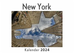 New York (Wandkalender 2024, Kalender DIN A4 quer, Monatskalender im Querformat mit Kalendarium, Das perfekte Geschenk) - Müller, Anna