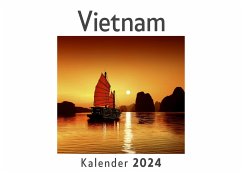 Cover Vietnam (Wandkalender 2024, Kalender DIN A4 quer, Monatskalender im Querformat mit Kalendarium, Das perfekte Geschenk)