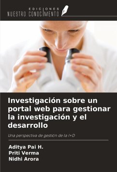 Cover Investigación sobre un portal web para gestionar la investigación y el desarrollo